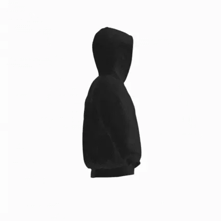 Felpa nera con cappuccio - "Eren" - Attack on titan