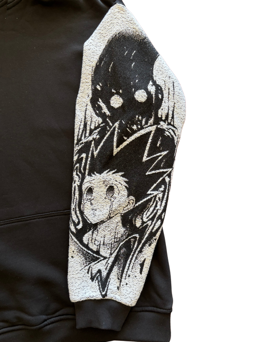 Felpa nera con cappuccio - "Gon" - Hunter x Hunter