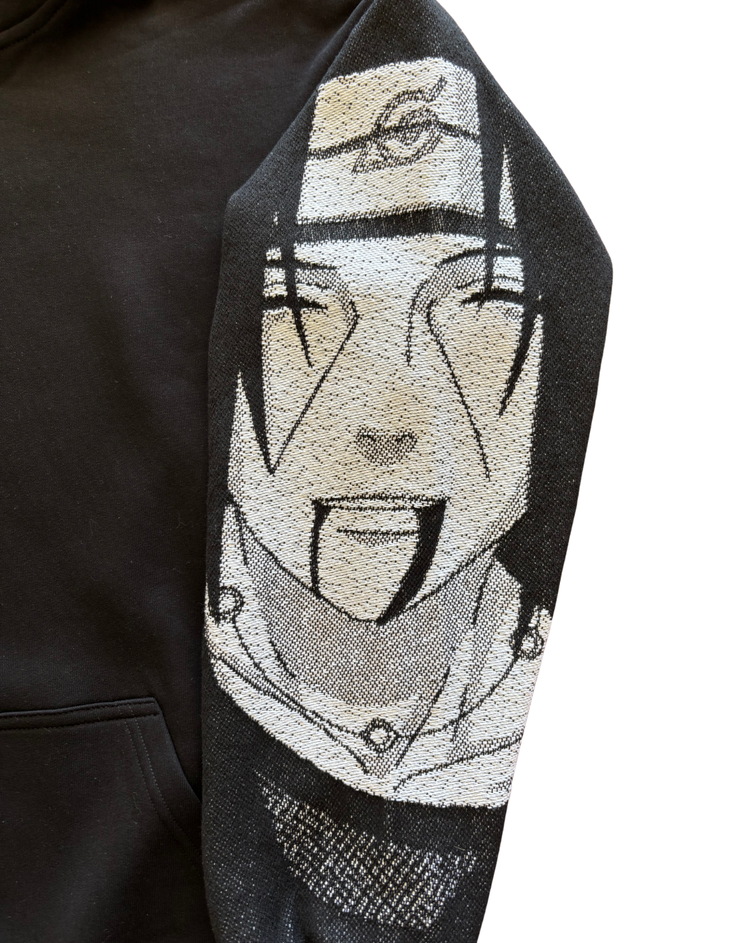 Felpa nera con cappuccio - "Itachi" - Naruto
