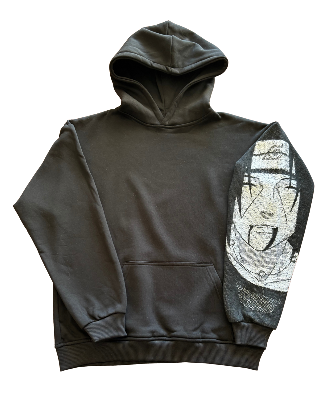 Felpa nera con cappuccio - "Itachi" - Naruto