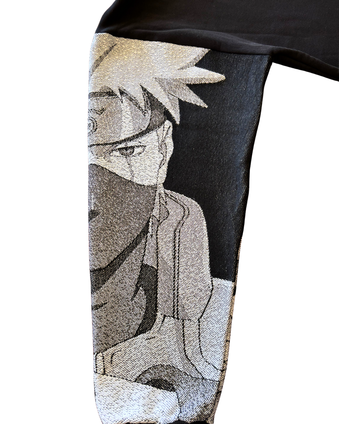 Felpa nera con cappuccio - "Kakashi" - Naruto