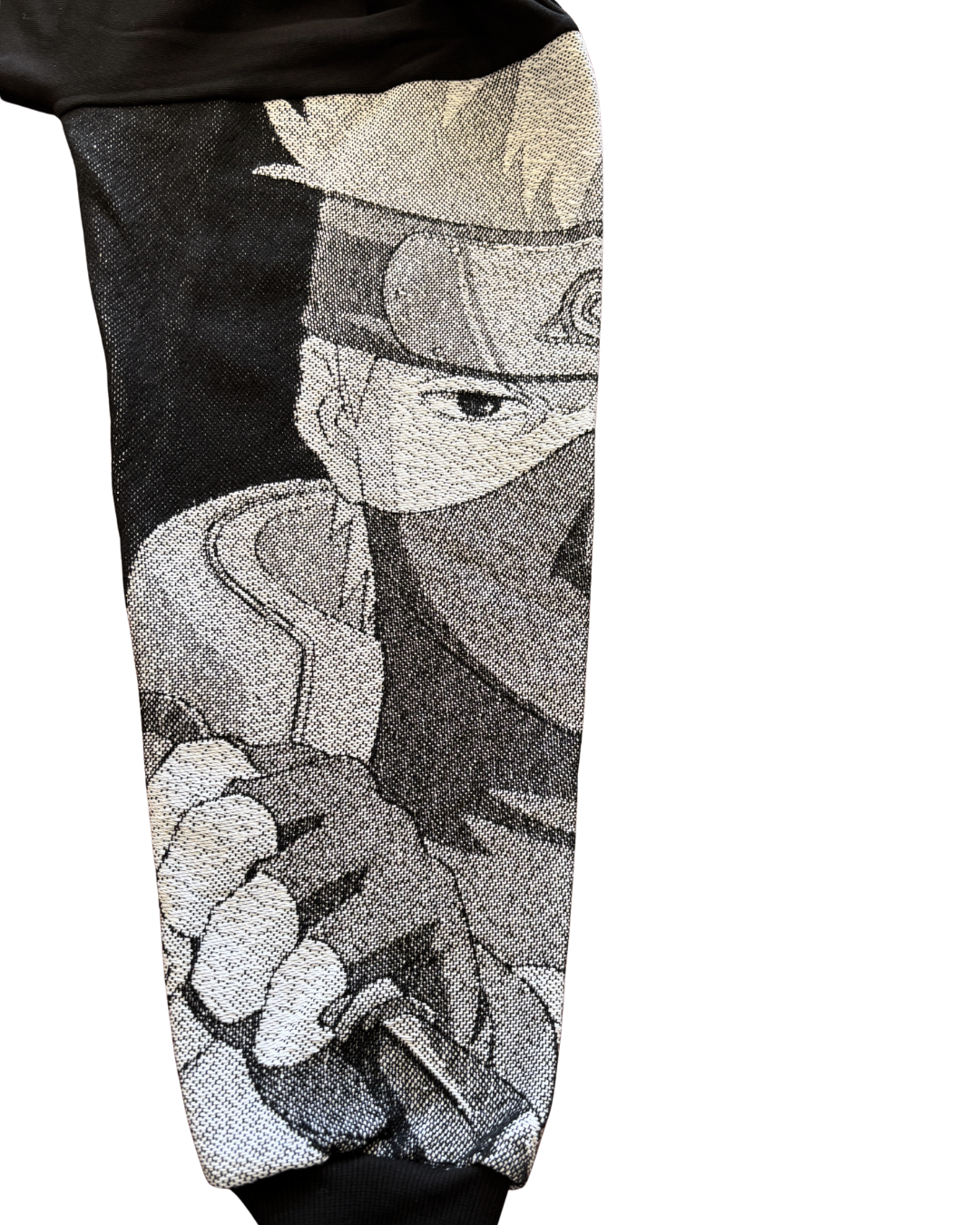 Felpa nera con cappuccio - "Kakashi" - Naruto