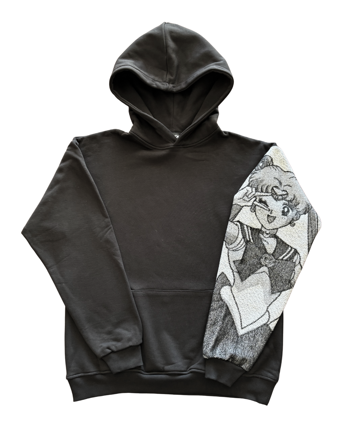 Felpa nera con cappuccio - "Sailor Moon" -  Sailor Moon